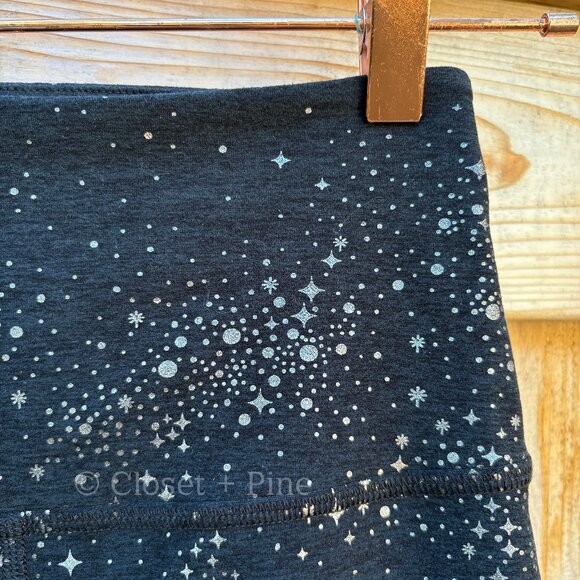 Beyond Yoga Spacedye Foil‎ Galaxy Print High Waisted Midi Leggings Size Medium - Picture 7 of 14